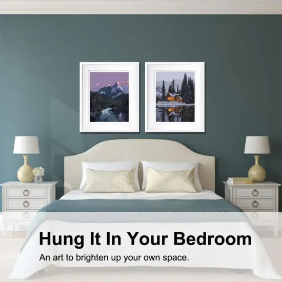 Paint by Numbers Kit for Adults Beginners,12" Wx16 L 2 Pack Canvas for Painting Kits for Adults in Colorful Box-PBN219-220 {2}