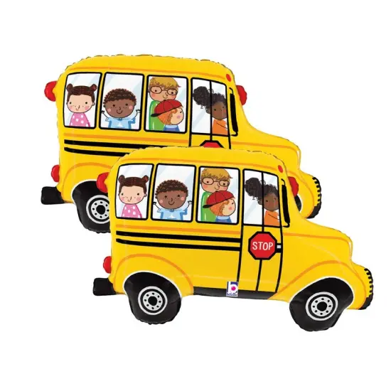 Betallic&reg; 29 Inch School Bus Balloon {4}