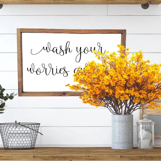 10Pcs Artificial Babys Breath Flowers {4}