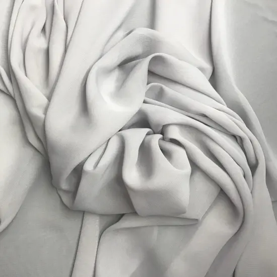 1 Yard Silver Chiffon Fabric Lightweight Material For Elegant Gowns Backdrops Veils Cosplay Drapes And Crafts 59/60 Inch Wide {1}