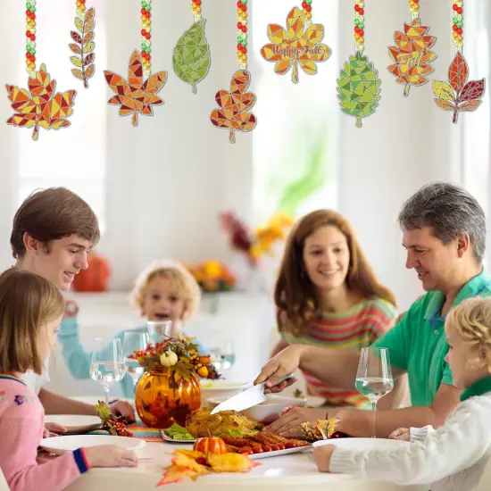 36 Sets Fall Suncatchers Craft Kits {4}