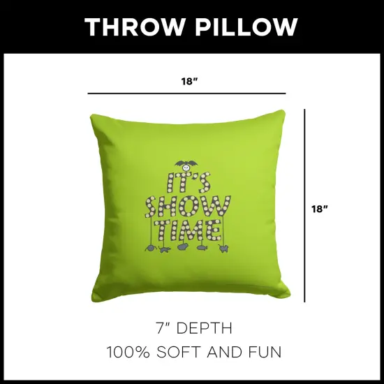 Warner Brothers Beetlejuice 18 Inch Throw Pillow It's Showtime {5}