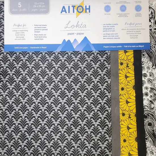 Aitoh Lotka Paper Pack 8.5"X11" 5/Pkg {1}