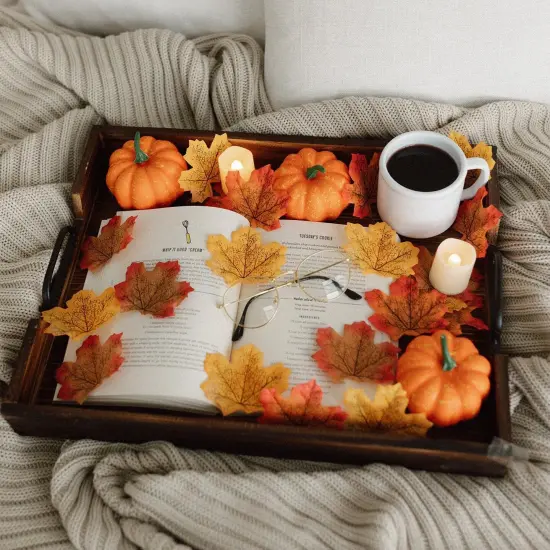 Mixed Autumn Fall Leaf for Fall Decoration {1}