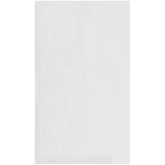 Plymor 14" x 24", 4 Mil Flat Open Clear Plastic Poly Bags {1}