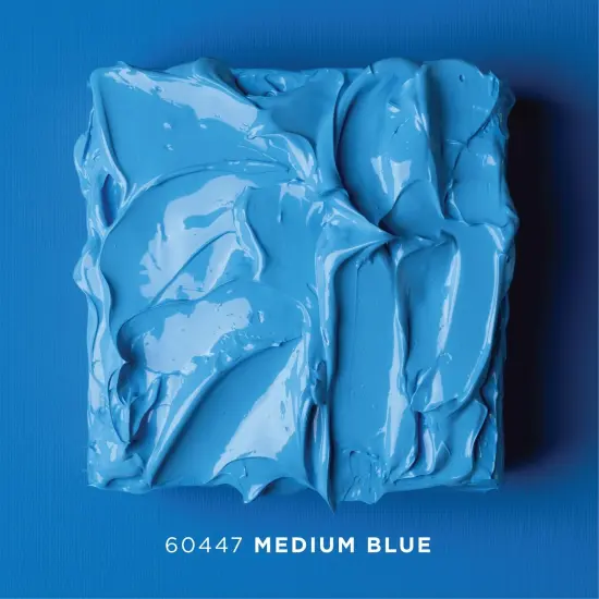 FolkArt Super Thick Acrylic Paint Medium Blue 4 oz {3}