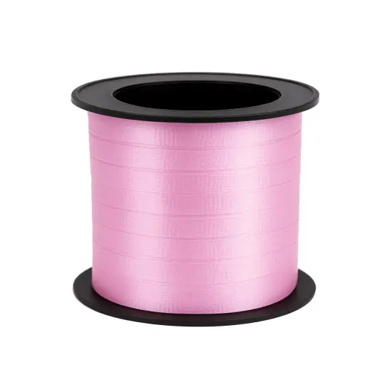 60' Roll Shiny Bright Pink Balloon Present Wrapping Curling Ribbon {1}