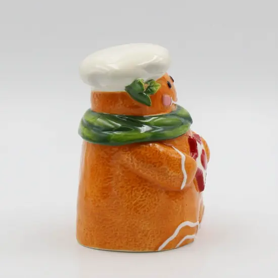 Ceramic Gingerbread Man Candy Box, Home D&eacute;cor, Gift for Her, Gift for Mom, Kitchen D&eacute;cor, Cafe Decor, Bakery Decor {3}
