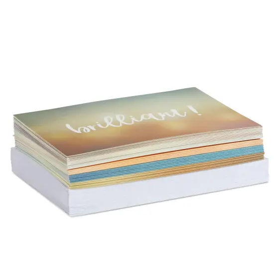 36 Pack Blank A7 Encouragement Greeting Cards with Envelopes, Inspirational 5x7 Note Cards with Motivational Quotes, 6 Designs Multicolor {7}
