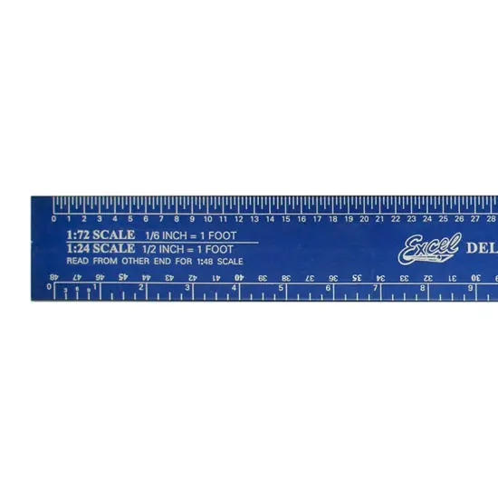 Deluxe 12-Inch Scale Ruler for Modeling {4}