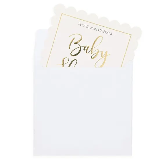 50 Pack Square Envelopes, 5.5 x 5.5 inch for Personalized Greeting Note Cards, Wedding Invitations, Self Adhesive Peel-Off-and-Stick (White) {7}