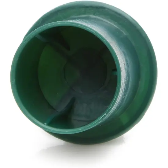 40 Pack Green Plastic Candle Holder Stakes - 1 inch Picks for Floral Arrangements, Wedding Table Centerpiece Decoration {6}