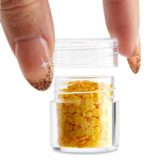 3 Pack Clear Bead Organizers and Storage Containers with Lids for Glitter, Arts and Crafts (93 Pieces) {5}