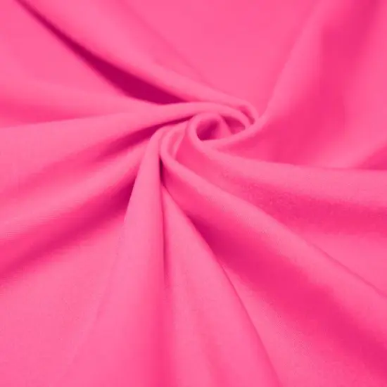 Shiny Nylon Spandex Fabric Crimson Pink -UV/B R {1}
