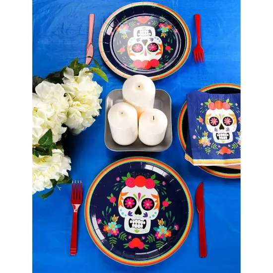 6 Pack Plastic Royal Blue Tablecloth for Parties, Rectangular Table Decorations, 54 x 108 Inches, Disposable Table Cover for Birthday, Graduation Party Supplies {3}