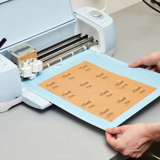 48 Pack Kraft Paper Sticker Paper, Full Sheet Printable Brown Labels (8.5x11 In) {3}