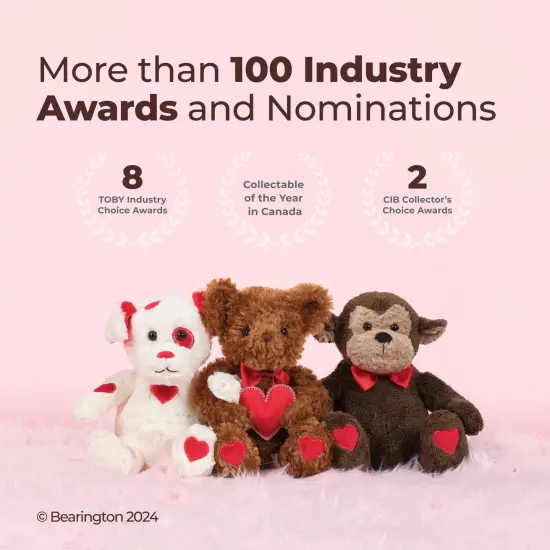 Bearington Pretty Kitty Stuffed Cat, 10 Inch Kitten Stuffed Animal, For Ages 3-14 White {4}