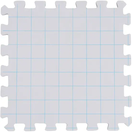 Extra Thick Blocking Mats for Knitting & Crochet 9 Pack with 200 T Pins and Storage Bag (12.5 In) Blue {6}