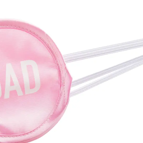 12 Pack Bachelorette Party Favors Eye Mask Set with "Future Mrs" and "Bride Squad" Masks for Sleeping, Accessories (4 x 8 In) Pink {6}