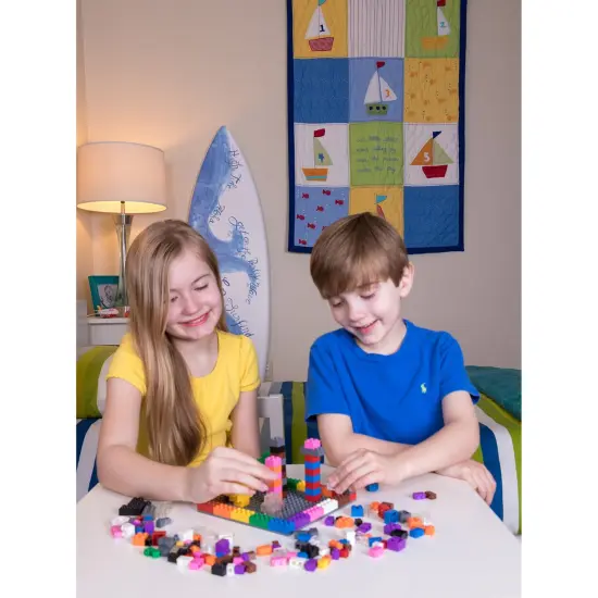 Strictly Briks Toy Building Block, Vibrant Colors, 216 Pieces with 6x6 Inch Baseplate, Classic Bricks Building Starter Kit for Kids, 100% Compatible with All Major Brick Brands Multicolor {4}