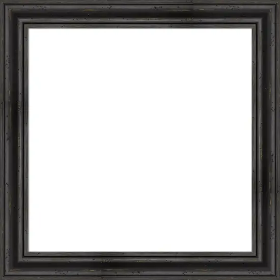 Rustic Pine Framed Dry Erase Magnetic Board Black {1}