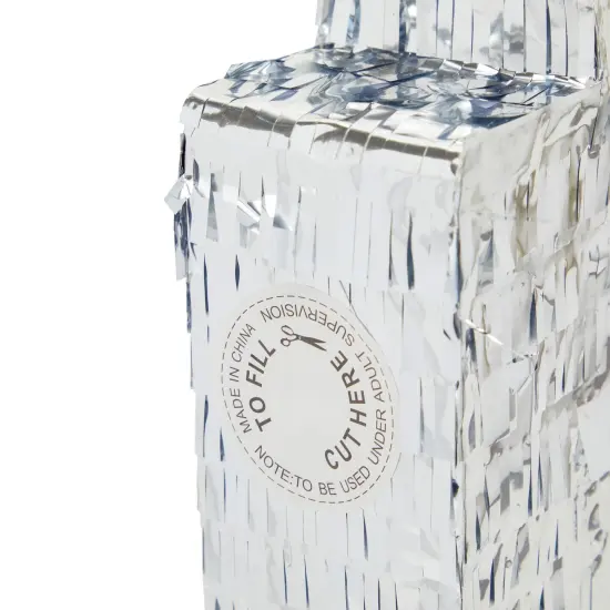 Boombox Pinata - 80s and 90s Theme Party Decorations, Hip Hop, Retro Birthday Supplies (16.5x12.8x3 In) Black {6}