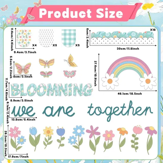 70PCS Summer Classroom Bulletin Board Decorations {2}