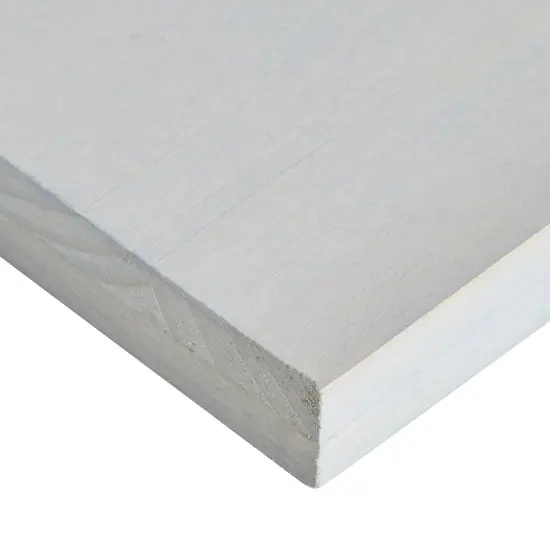 6 Pack Gray Washed Craft Wood Board Panels with Hardware Included for DIY Signs, Paintings (5 x 5 In) Grey {5}