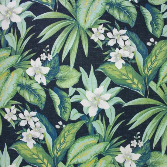 Richloom Solarium TAHITI - Outdoor/Indoor Fabric Navy {4}