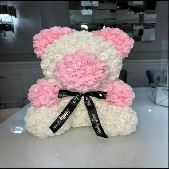 Totally Glam Rose Pink Teddy Bear Birthday, quinceaneras, anniversary, sweet 16, valentines, Mother&rsquo;s Day {5}