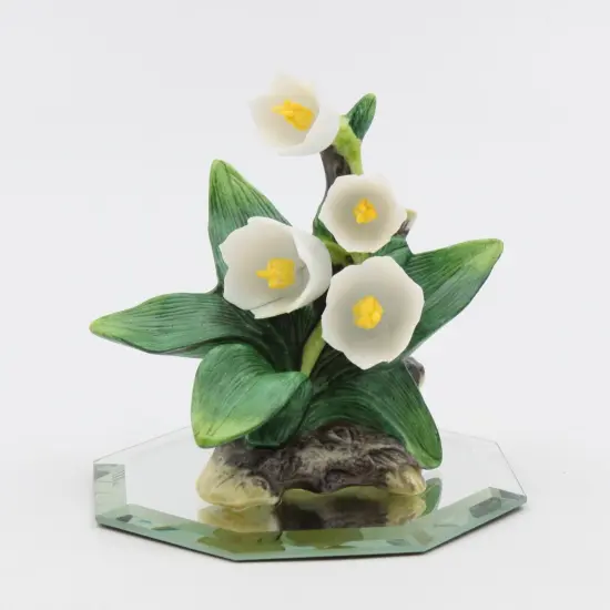 Ceramic Lily of the Valley Figurine, Home D&eacute;cor, Gift for Her, Gift for Mom, Spring D&eacute;cor, Vanity Decor {2}