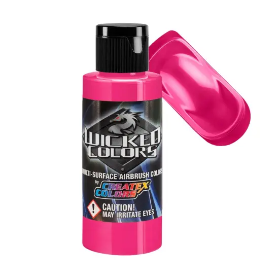 Magenta - Wicked Fluorescent Colors Airbrush Paint, 2 oz. {1}