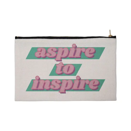 Craft Express 4 Pack Linen Sublimation Cosmetic Bags &ndash; 9"x6" with Zipper {3}