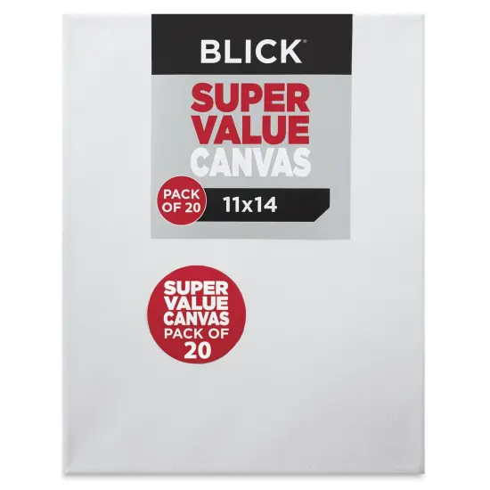 Blick Super Value Canvas Pack - 11" x 14", Pkg of 20 {1}