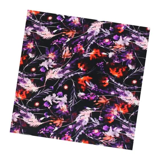 Fire And Ice Printed Spandex Fabric {4}