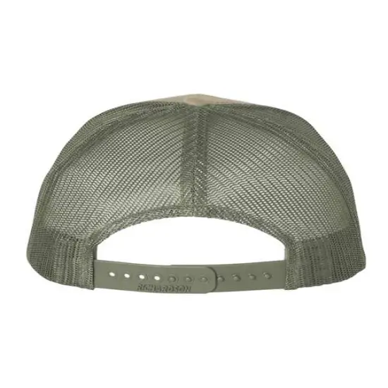 Richardson&reg; Five Panel Trucker Cap P K Loden Grn {2}