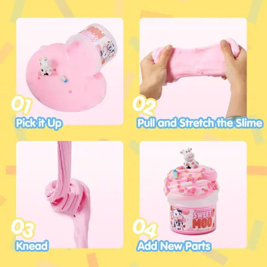 Slime 3-Pack Bundle, Cloudfin Manta Ray {3}