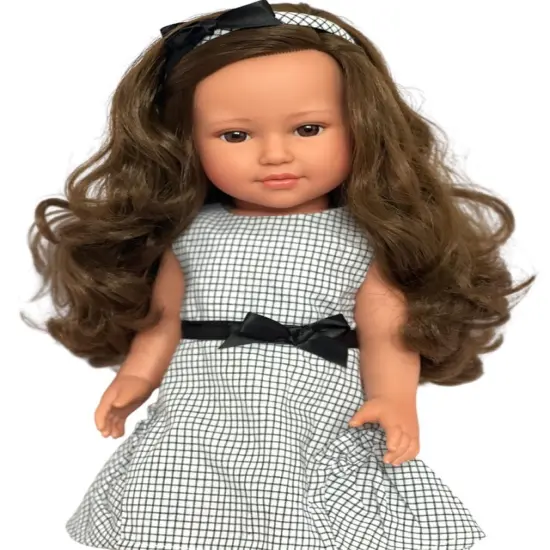 Meet Gabriella: The 18-Inch All-Vinyl Fashion Girl Doll with Long Brown Hair and Real Lashes {3}