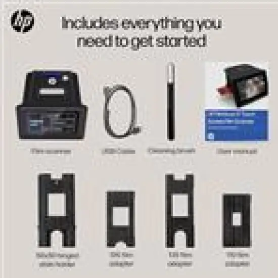 HP FilmScan 22MP Film & Slide Scanner with 5" Touchscreen, Converts Negatives to Digital JPEG {6}