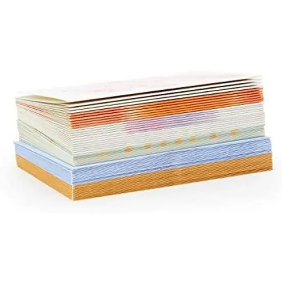 36 Pack Positive Affirmation Greeting Cards with Envelopes, 6 Motivational Quotes Designs, 4x6 in Multicolor {5}