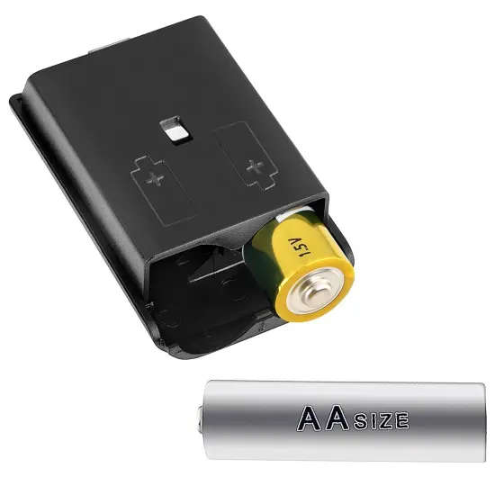 Insten Wireless Controller Battery Pack Shell for Microsoft Xbox 360, Black {2}