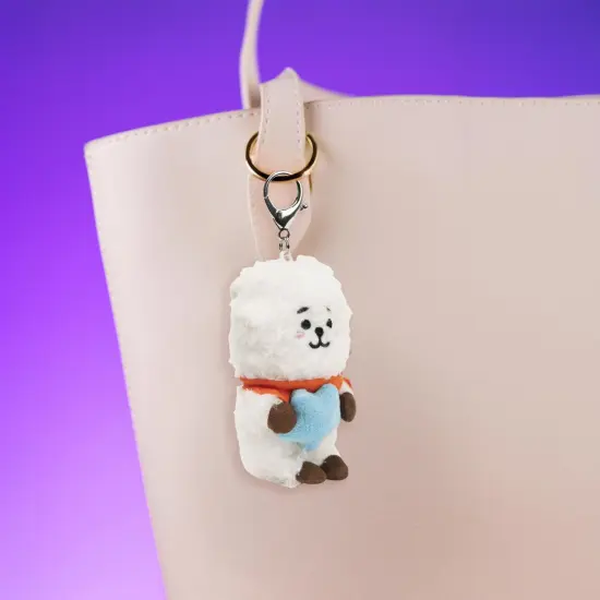 BT21 RJ 3 Inch Bumble Buddy Plush Clip {5}