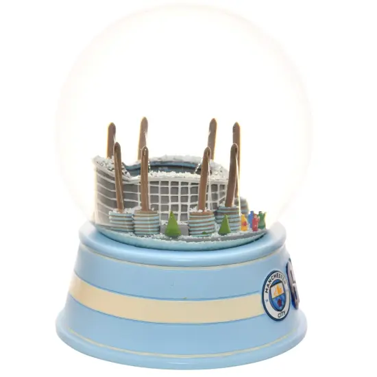 Tree Buddees x Manchester City F.C. Official Etihad Stadium Snowglobe Limited Edition Snow Globe Collectable {6}