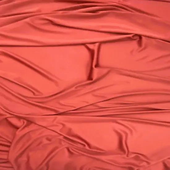 1 Yard Matte Rust Stretch Lining Fabric 60&Prime; Wide for Gowns, Apparel, Costumes, and Sewing Projects {2}