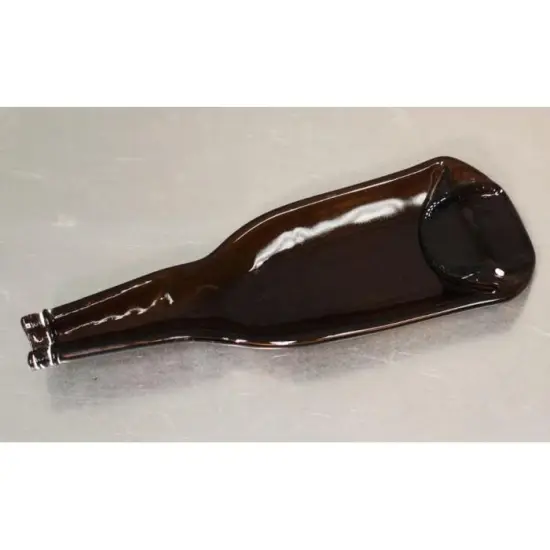 12.5&rdquo; x 4" x 2" Small Gently Sloped Bottle Glass Fusing Kiln Mold {2}