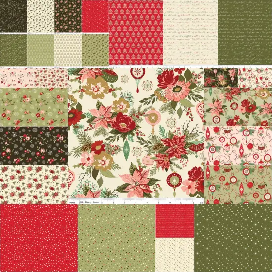 Glisten 2.5" Strip Roll (Jelly Roll / Rolie Polie) byfor Riley Blake (RP-16220-40) {3}