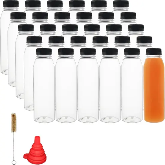 30 Pack 12 oz Empty Plastic Juice Bottles {1}