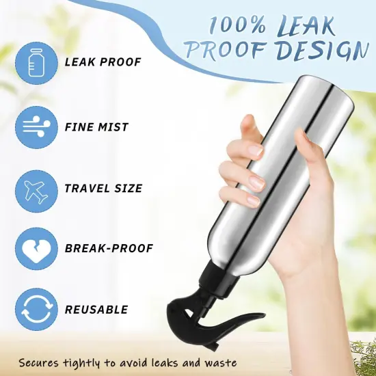 250ml/8 Oz Aluminum Spray Bottles - 4 {4}