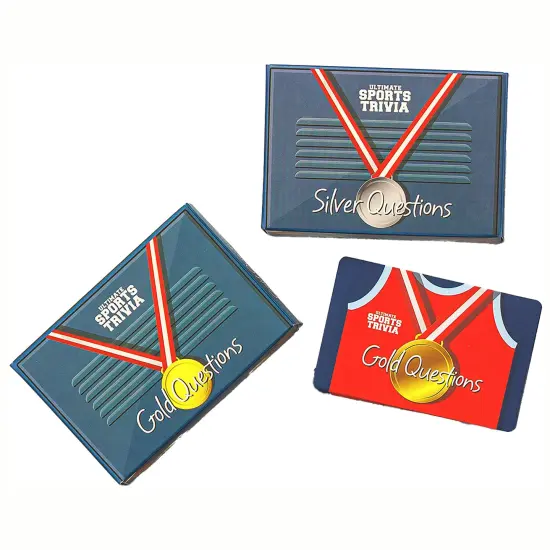 Professor Puzzle: Ultimate Sports Trivia - Party Game, 300 Questions For Sports Fanatics, 3 Difficulty Levels Across Various Categories, Ages 12+ {5}