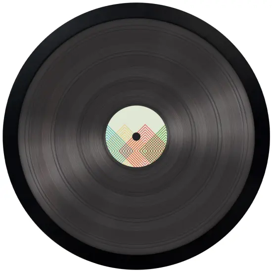 Americanflat 12x12 Vinyl Record Frame with Polished Plexiglass - Black Vinyl Record Storage for Wall Display - Engineered Wood Record Frame for Vinyl Discs {1}